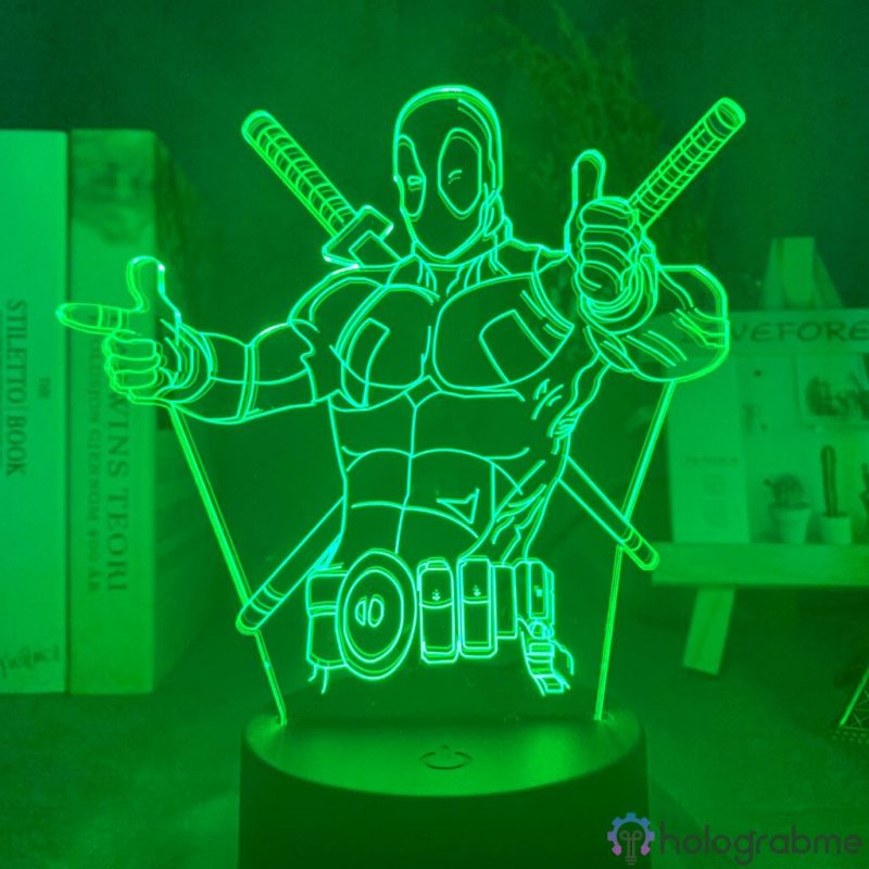 Lampe 3D Deadpool 6