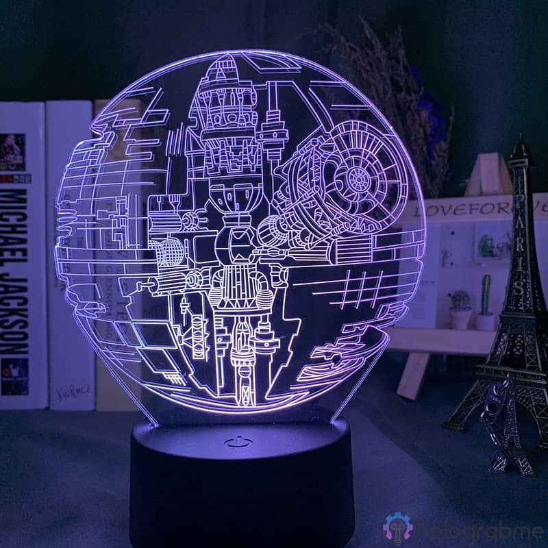 Lampe 3D Death Star 7