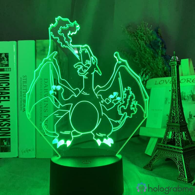 Lampe 3D Dracaufeu 2