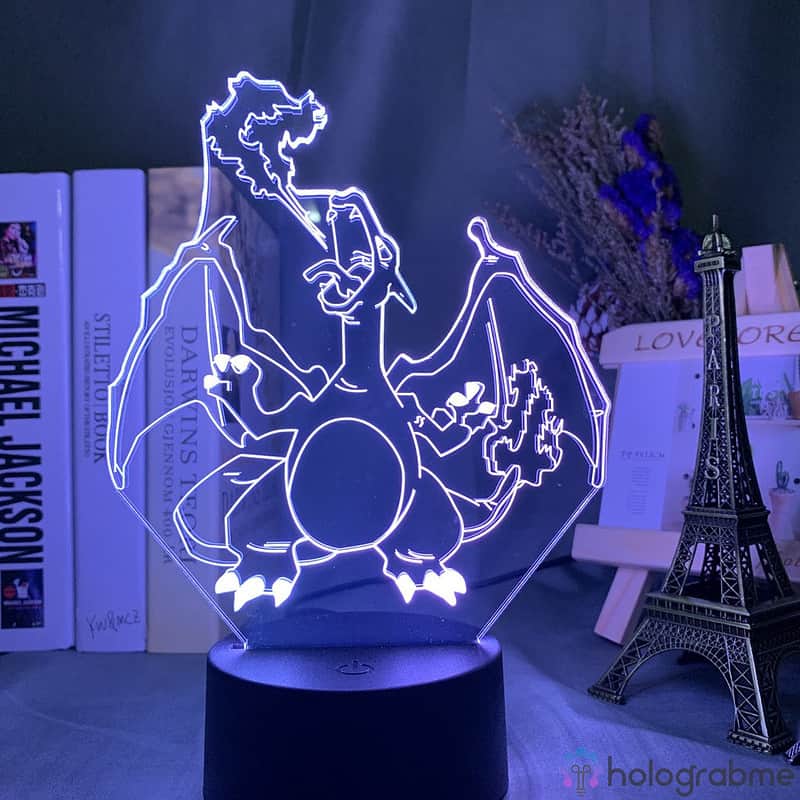 Lampe 3D Dracaufeu 4