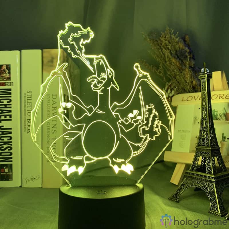 Lampe 3D Dracaufeu 5