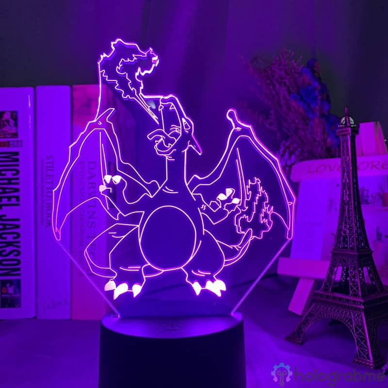 Lampe 3D Dracaufeu 7