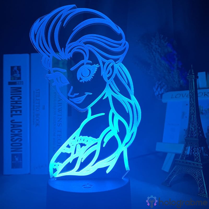 Lampe 3D Elsa Reine des Neiges 2 6