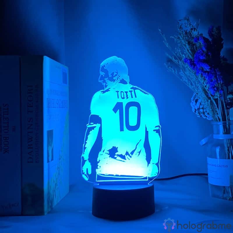 Lampe 3D Francesco Totti 2