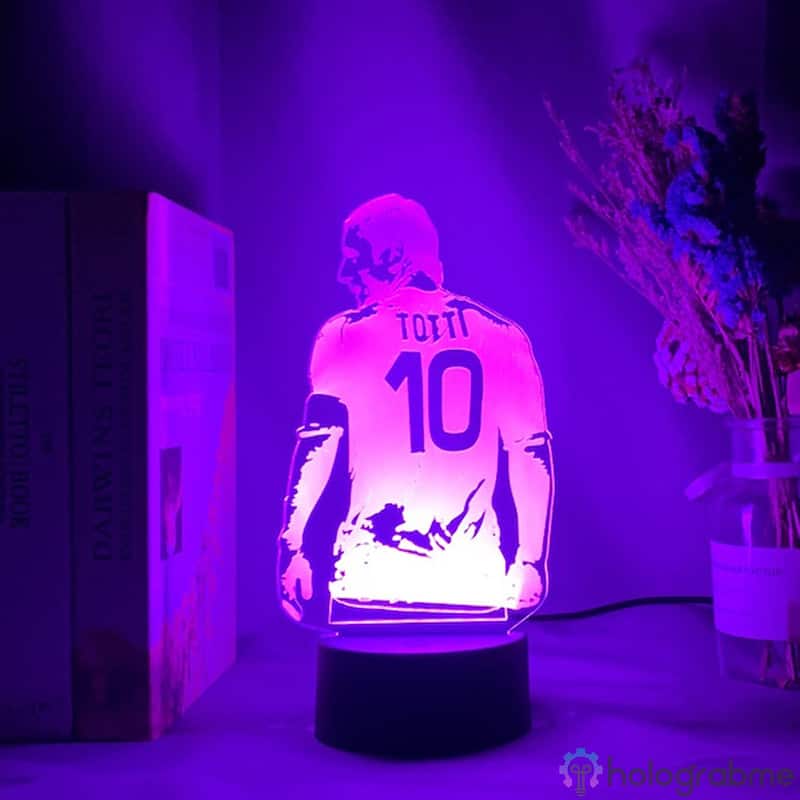 Lampe 3D Francesco Totti 4