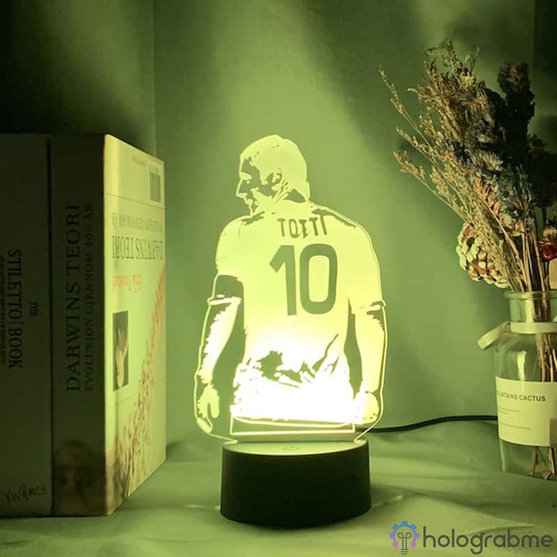 Lampe 3D Francesco Totti 6