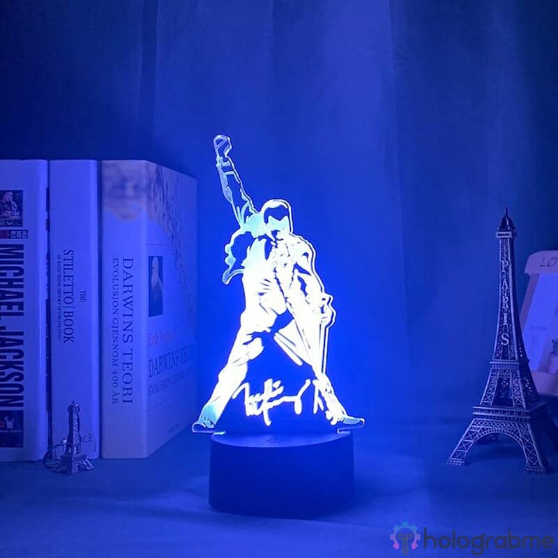Lampe 3D Freddie Mercury 4