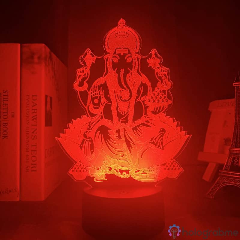 Lampe 3D Ganesh 1