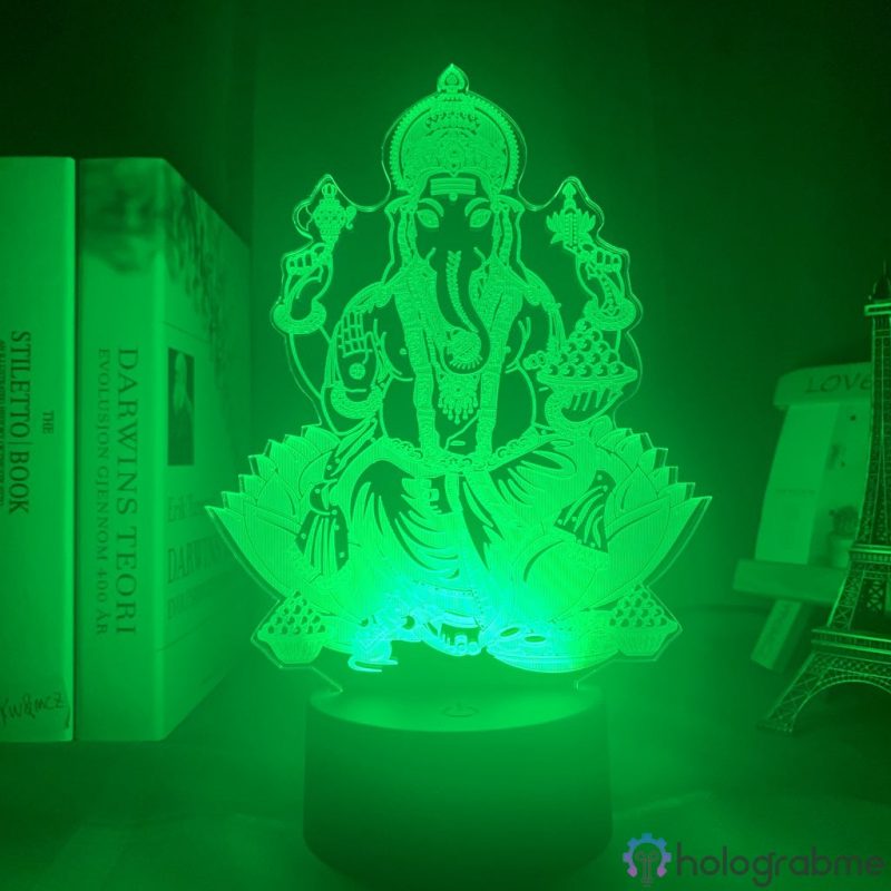 Lampe 3D Ganesh 2