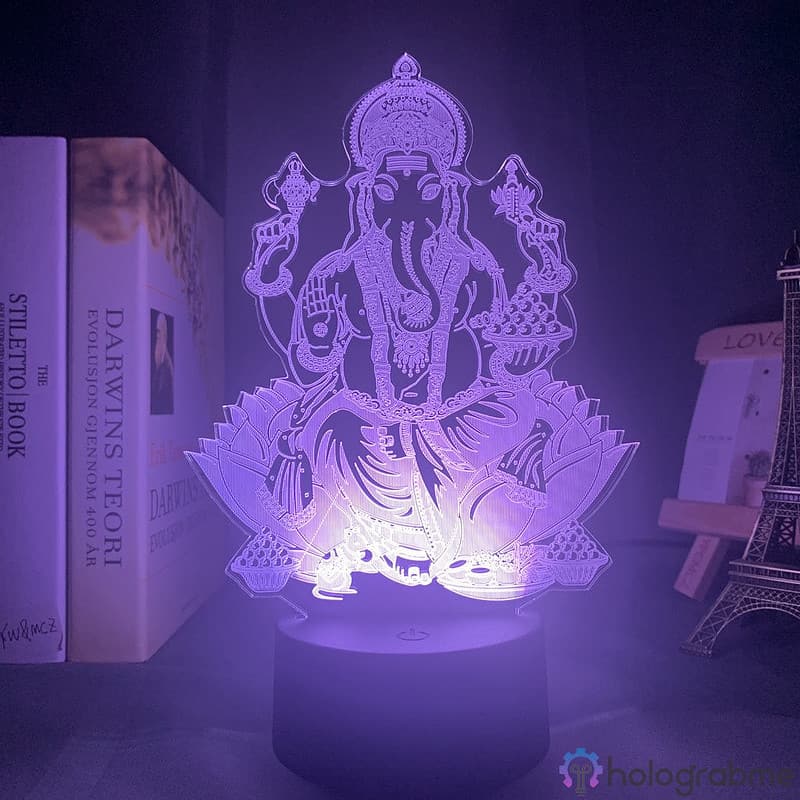 Lampe 3D Ganesh 4