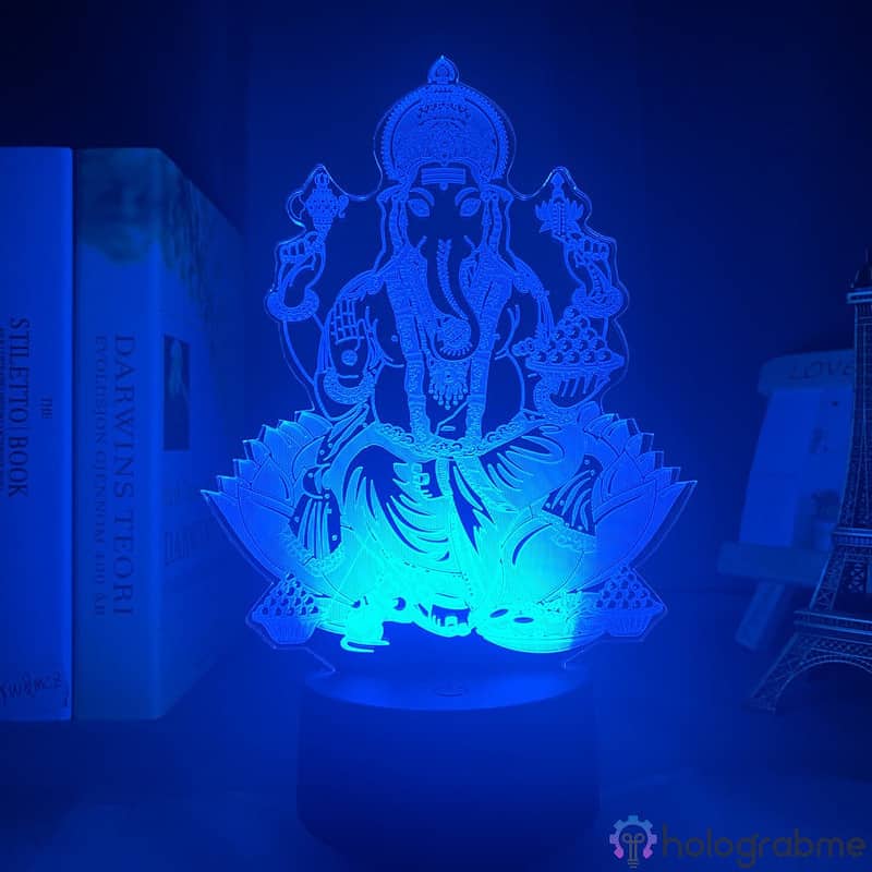 Lampe 3D Ganesh 7