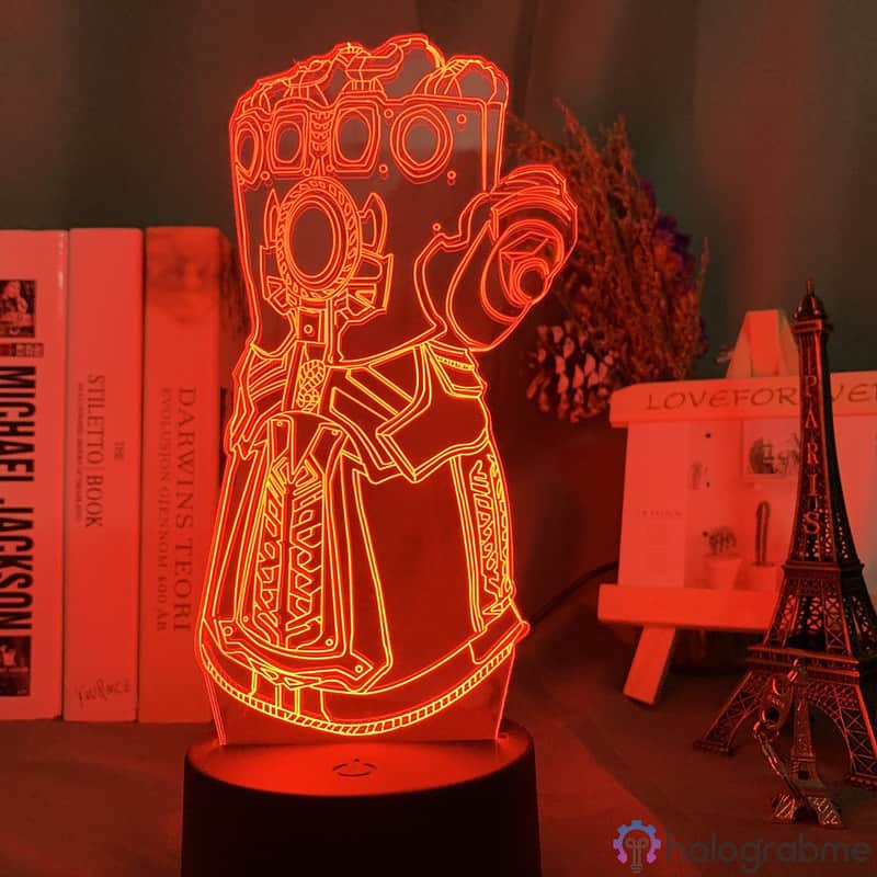 Lampe 3D Gant de Thanos 6