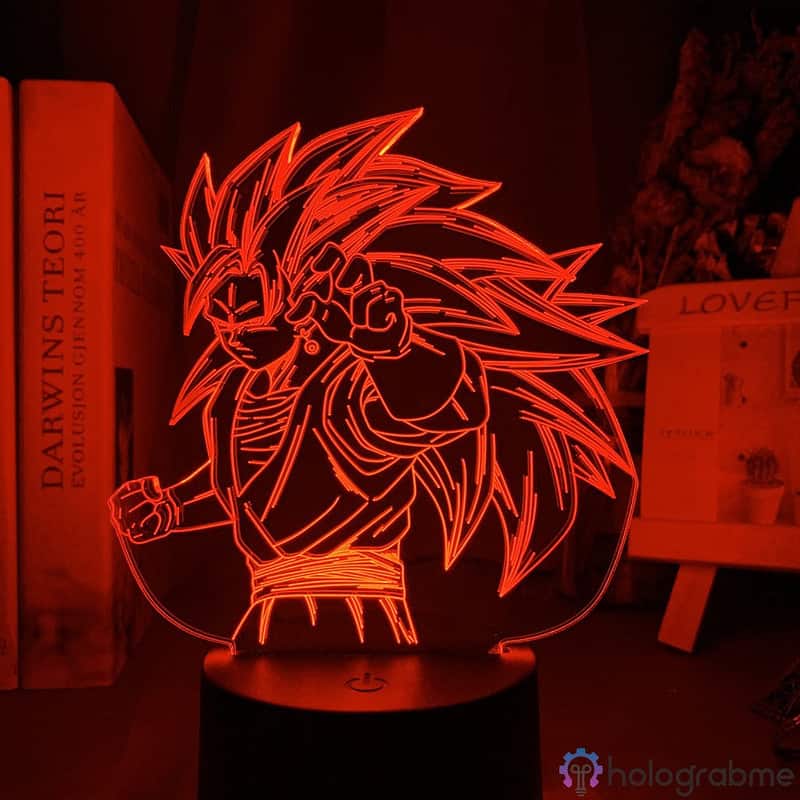 Lampe 3D Goku SSJ 3 1