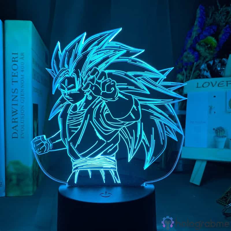 Lampe 3D Goku SSJ 3 5
