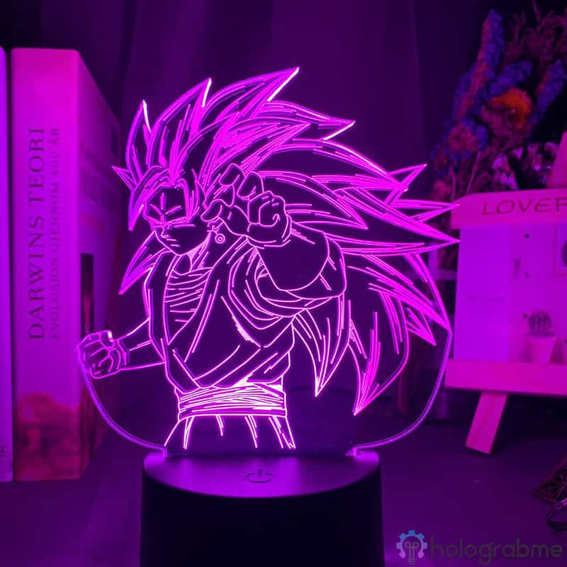 Lampe 3D Goku SSJ 3 6