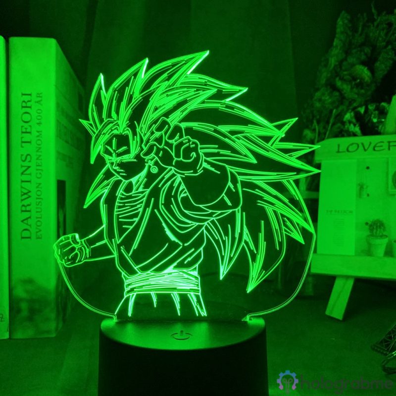 Lampe 3D Goku SSJ 3 7