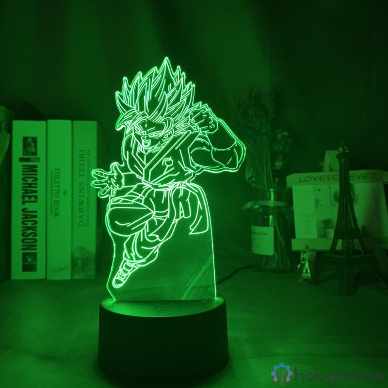 Lampe 3D Goku blue 3