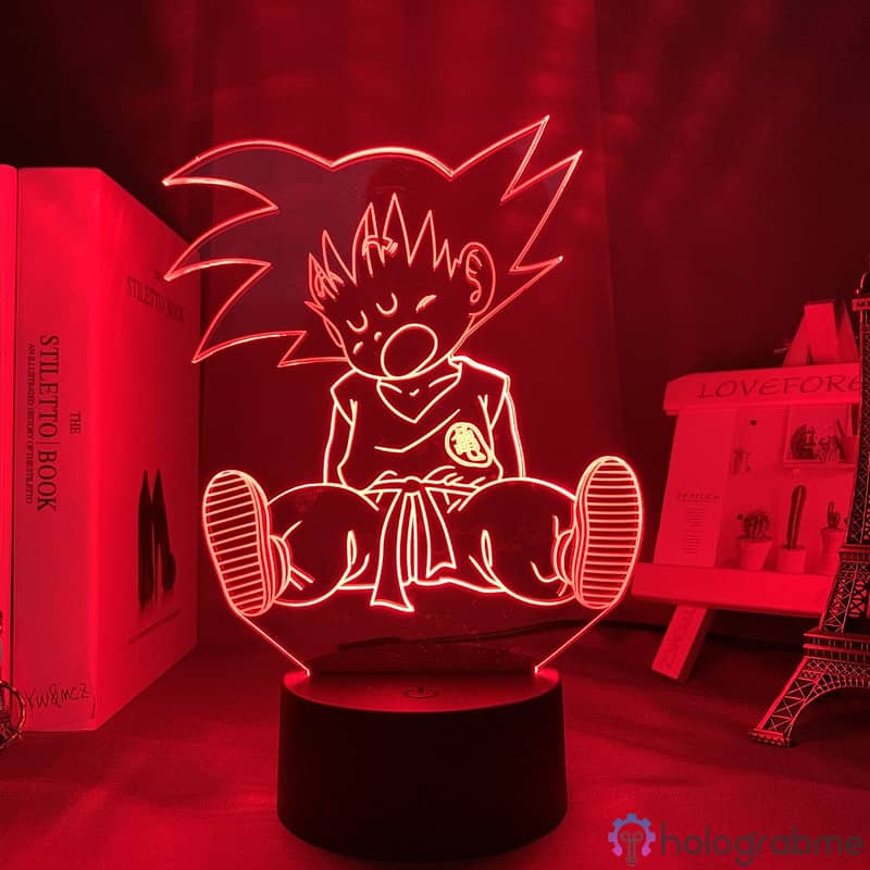 Lampe 3D Goku enfant 1