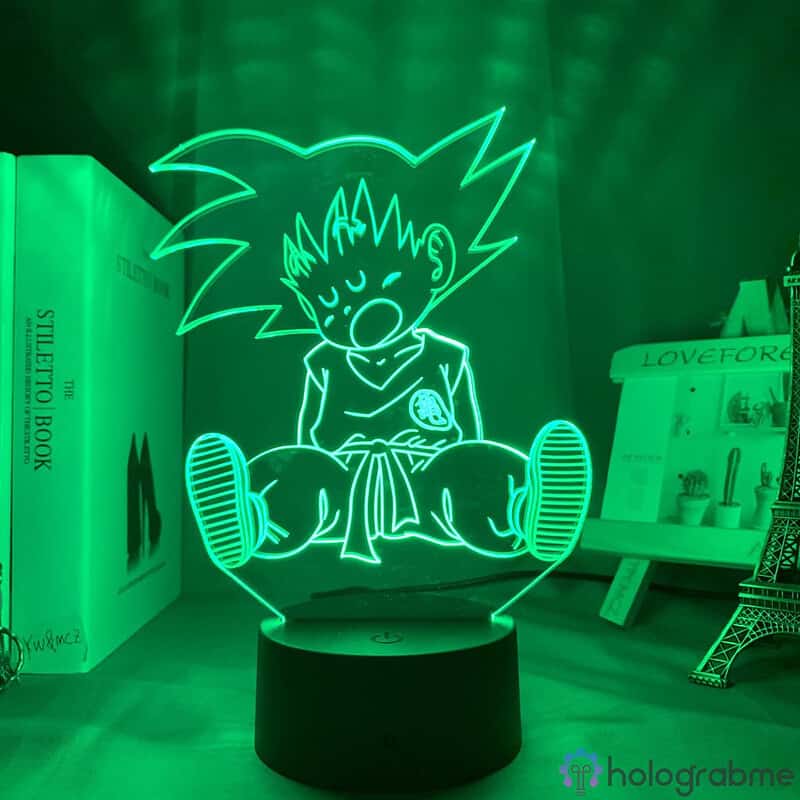 Lampe 3D Goku enfant 2