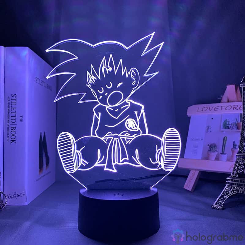 Lampe 3D Goku enfant 4