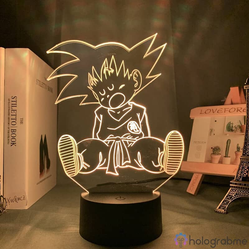 Lampe 3D Goku enfant 5