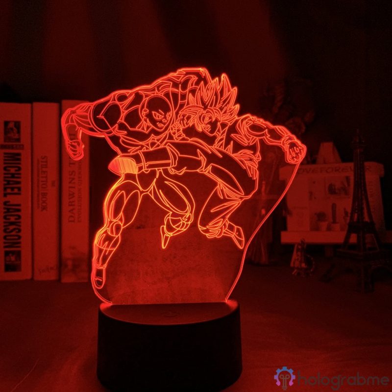Lampe 3D Goku vs Jiren 1