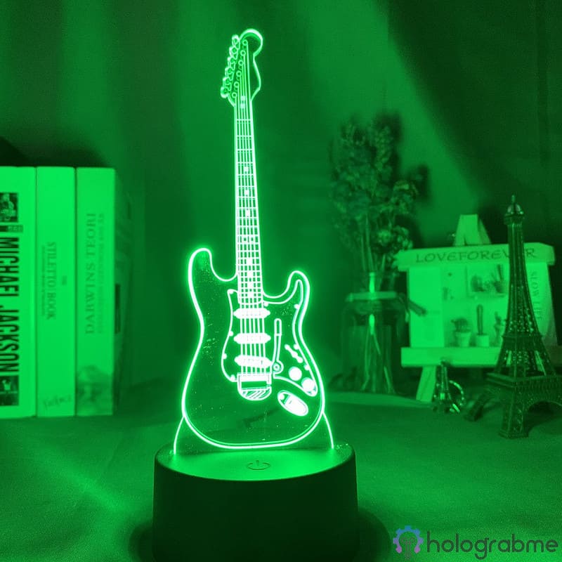 Lampe 3D Guitare Electrique 2