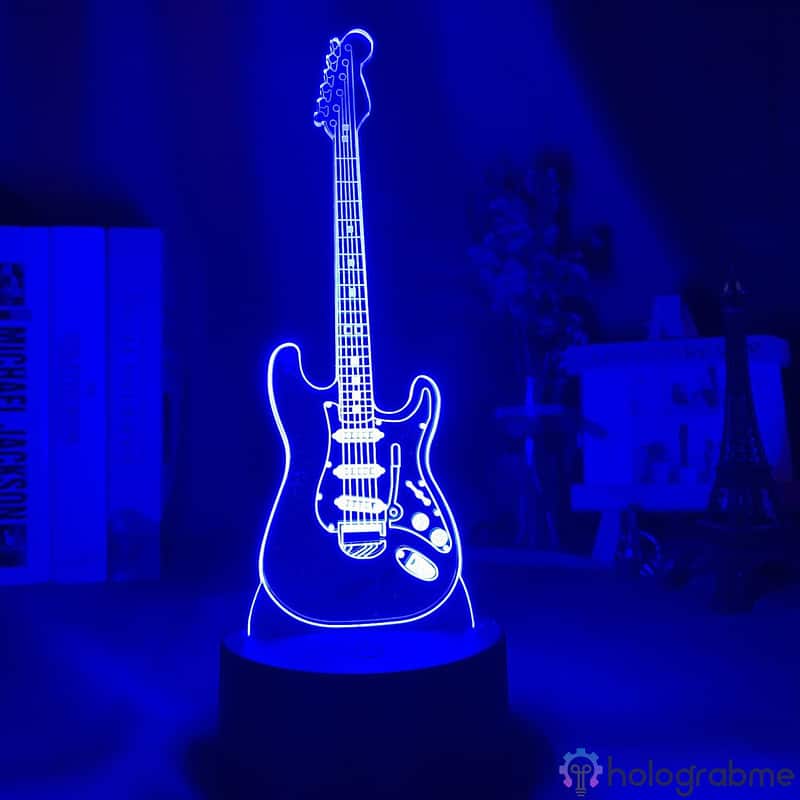Lampe 3D Guitare Electrique 3