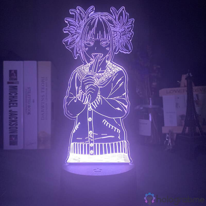 Lampe 3D Himiko Toga 2