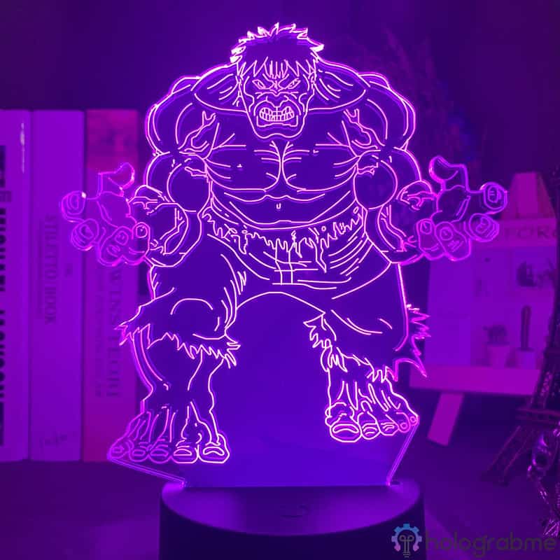 Lampe 3D Hulk 1