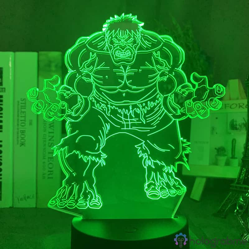 Lampe 3D Hulk 2