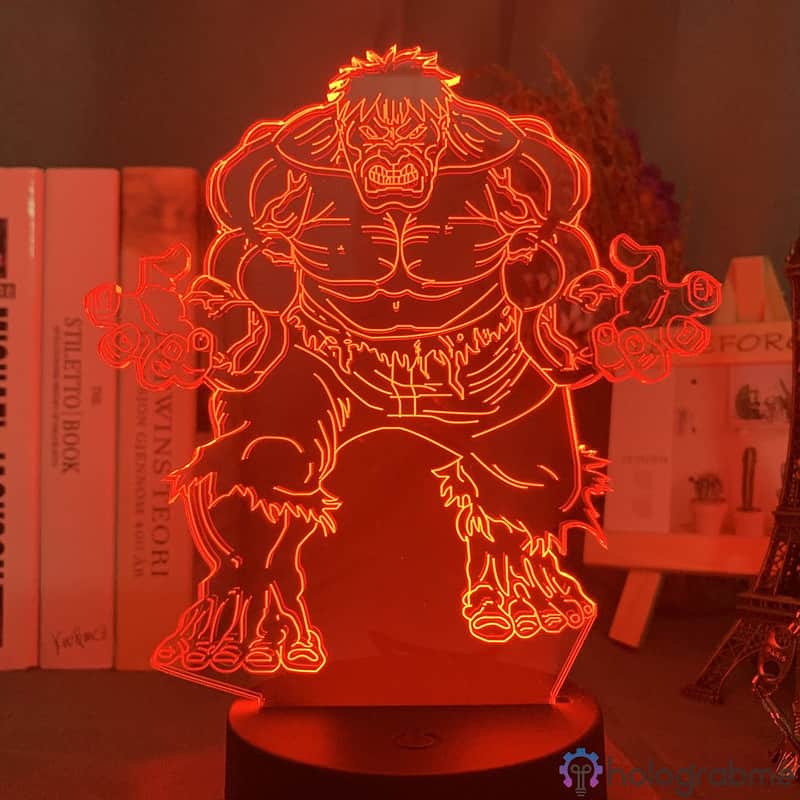 Lampe 3D Hulk 3