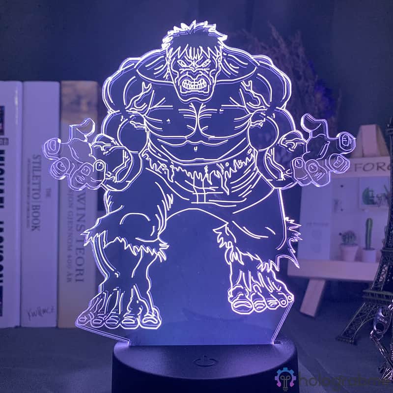 Lampe 3D Hulk 5
