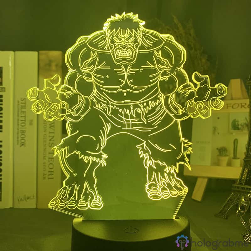 Lampe 3D Hulk 7