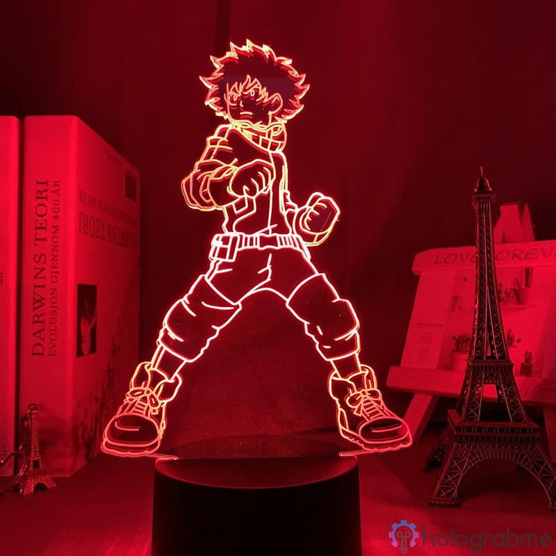 Lampe 3D Izuku Midoriya 1