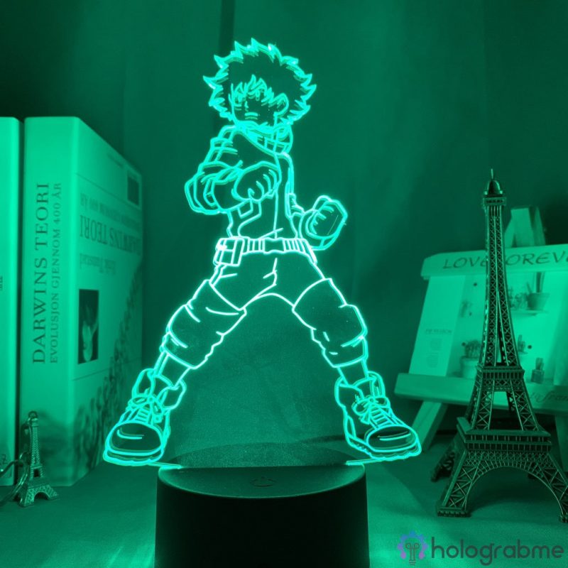 Lampe 3D Izuku Midoriya 2
