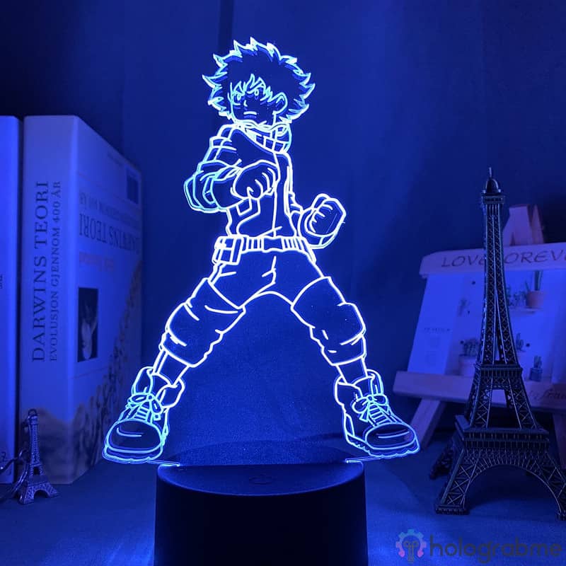 Lampe 3D Izuku Midoriya 4