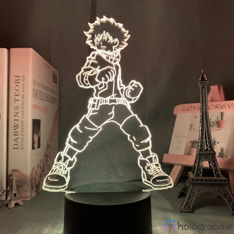 Lampe 3D Izuku Midoriya 5