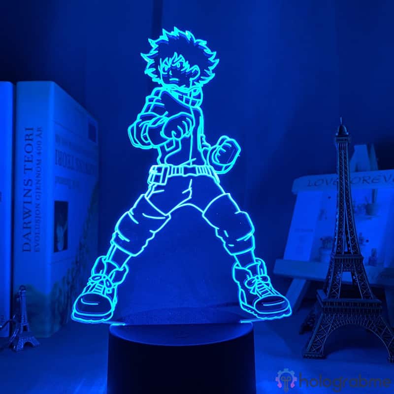 Lampe 3D Izuku Midoriya 6