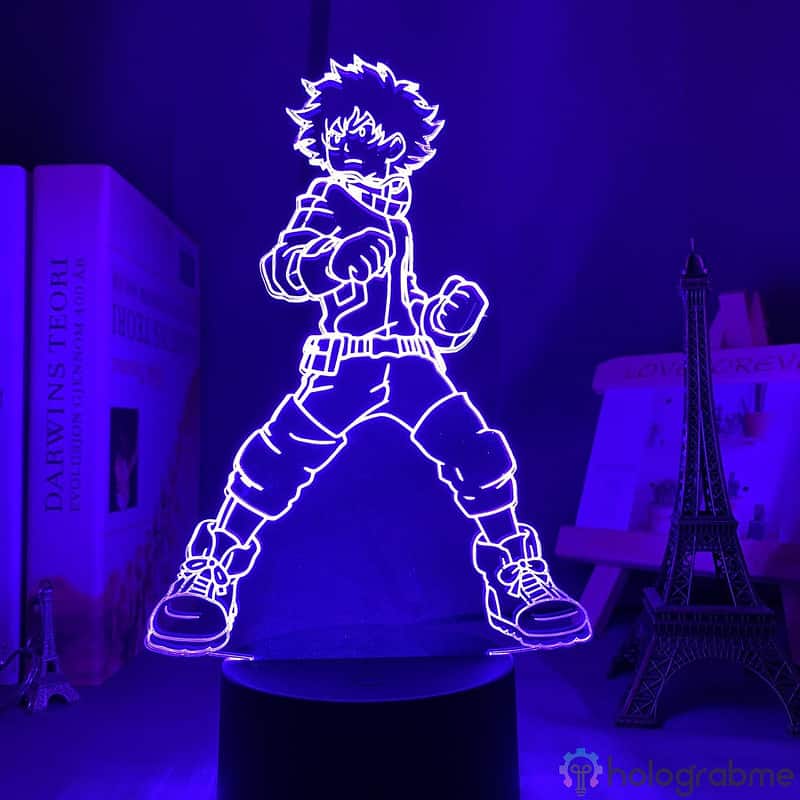Lampe 3D Izuku Midoriya 7