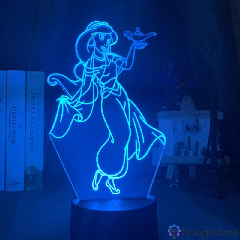 Lampe 3D Jasmine Disney 3