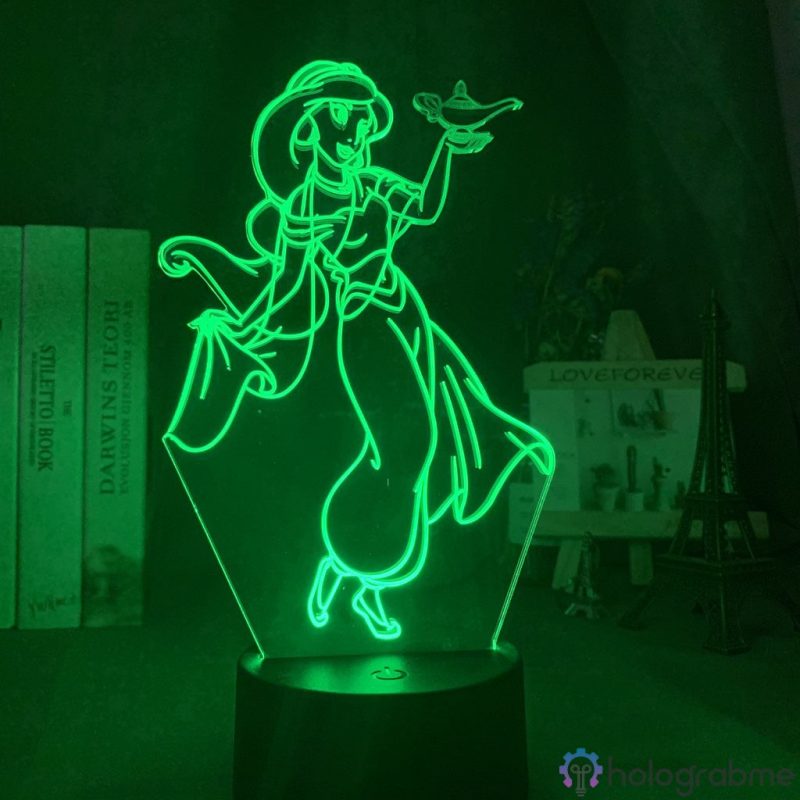 Lampe 3D Jasmine Disney 7