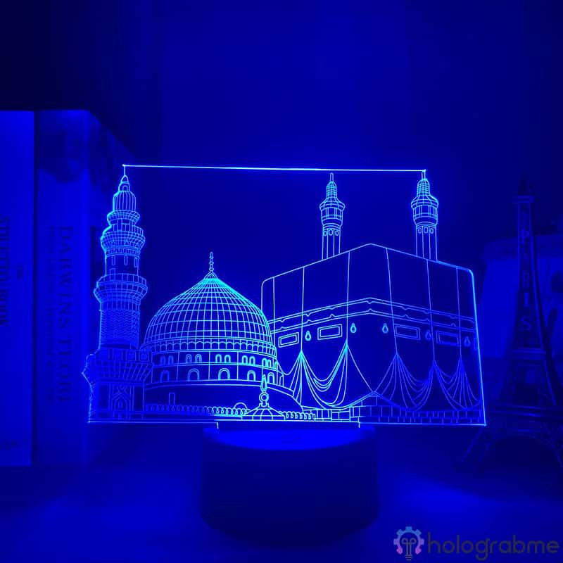 Lampe 3D La Mecque 1