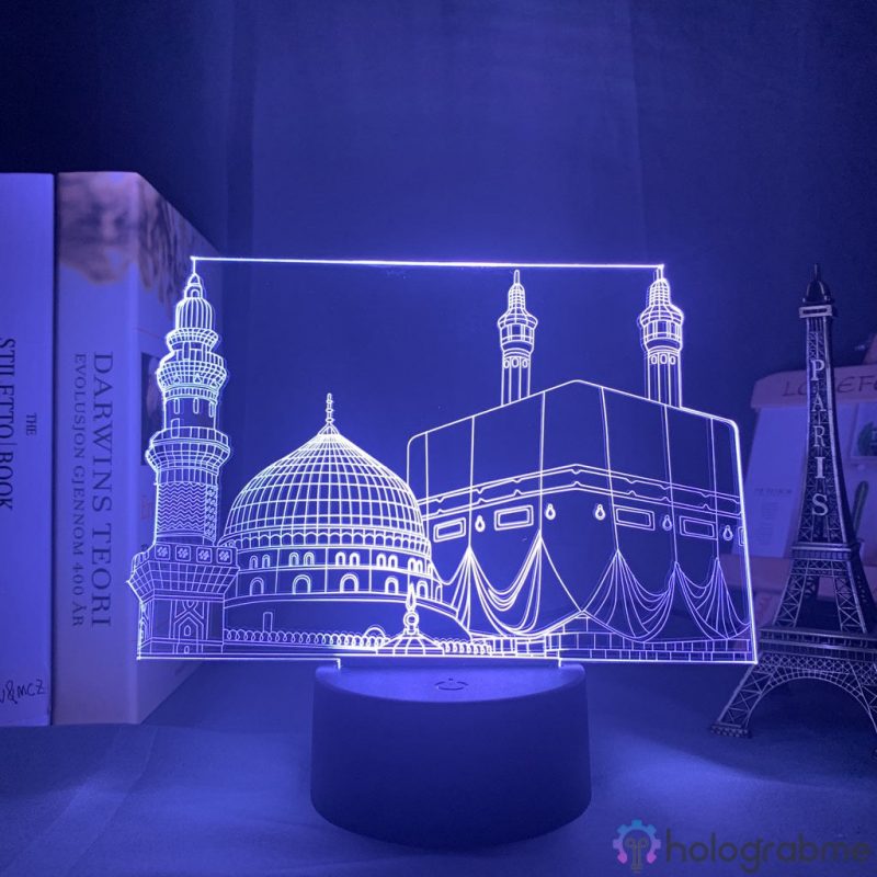 Lampe 3D La Mecque 2