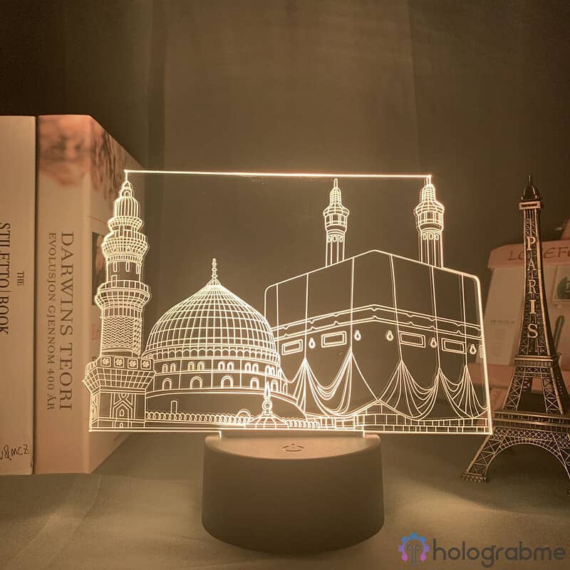 Lampe 3D La Mecque 3