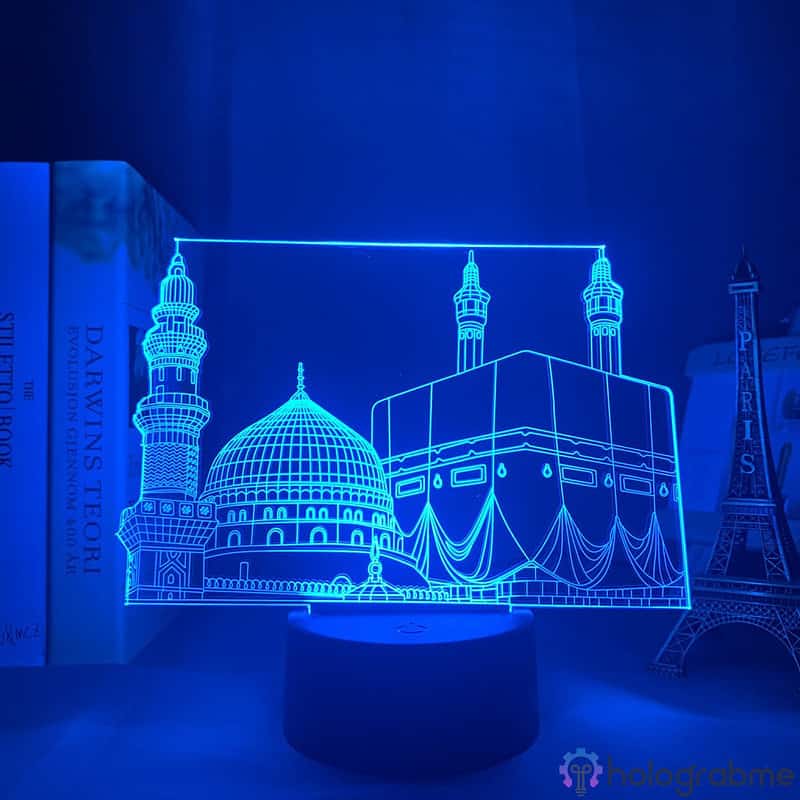 Lampe 3D La Mecque 4
