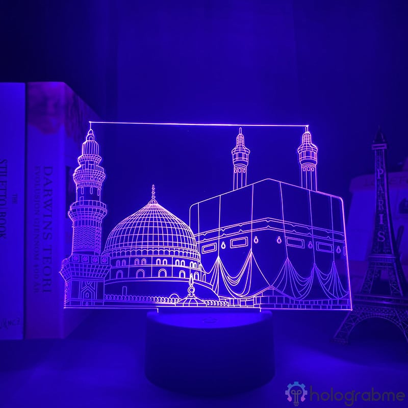 Lampe 3D La Mecque 5