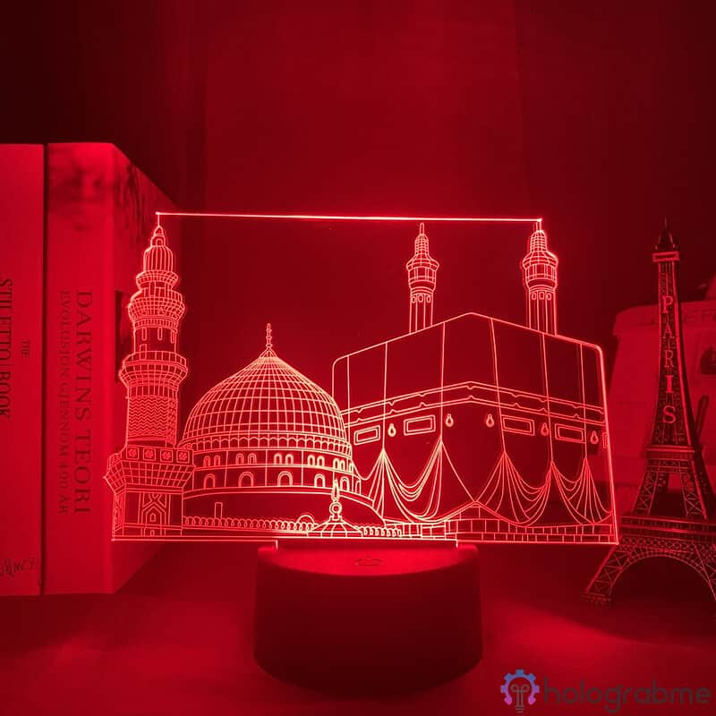 Lampe 3D La Mecque 6