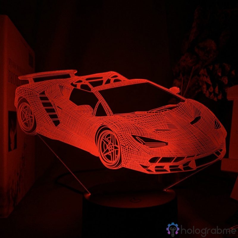 Lampe 3D Lamborghini 1