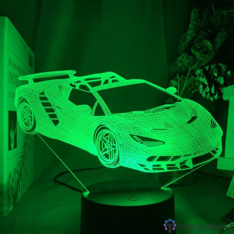 Lampe 3D Lamborghini 2